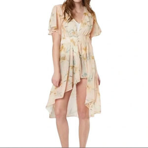 Women’s DAYTRIP BLOUSE TUNIC SHRUG SIZE MEDIUM‎ FLORAL SHEER